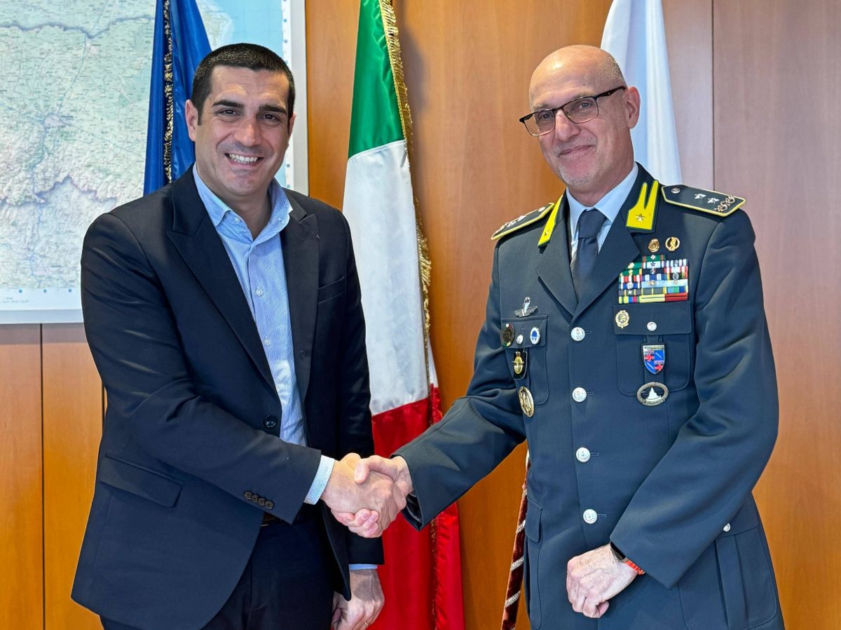 De Pascale ha ricevuto comandante regionale della Guardia di Finanza