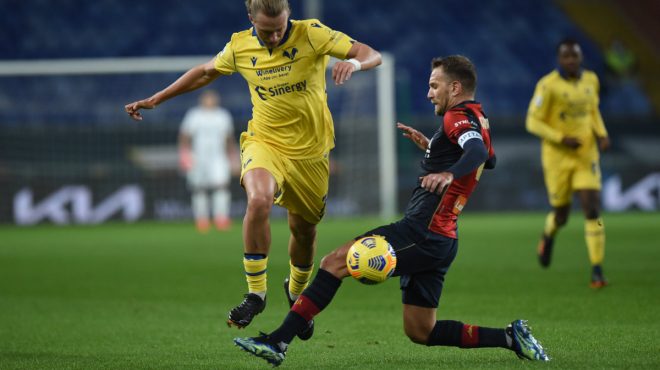 Badelj al 94° salva il Genoa, 2-2 col Verona