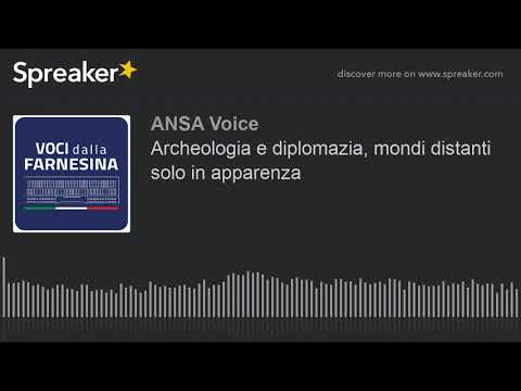 Archeologia e diplomazia, mondi distanti solo in apparenza