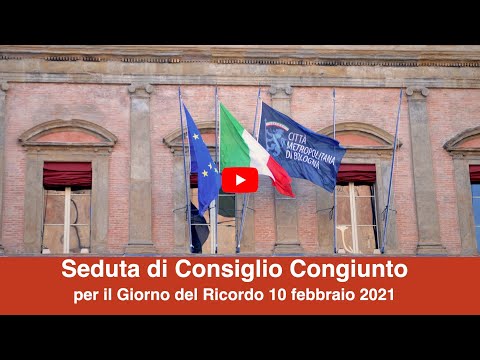 Seduta di Consiglio Congiunto per il Giorno del Ricordo 10 febbraio 2021