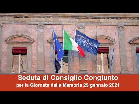 Seduta di Consiglio Congiunto per la Giornata della Memoria 25 gennaio 2021