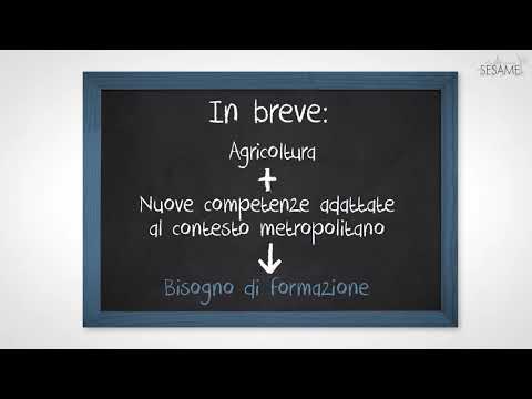 Progetto SESAME – Supportare l’agricoltura metropolitana: promuovere lo sviluppo di competenze