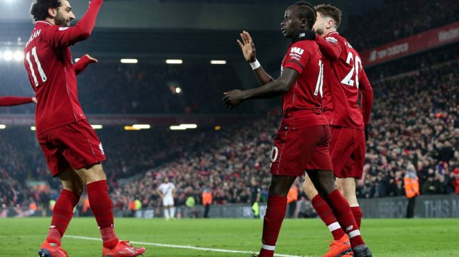 Salah e Manè guidano il Liverpool ai quarti, Lipsia fuori