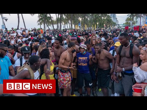 Emergency curfew in Miami Beach over spring break Covid risk – BBC News