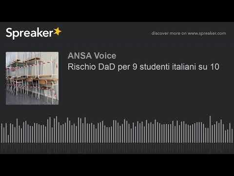 Rischio DaD per 9 studenti italiani su 10