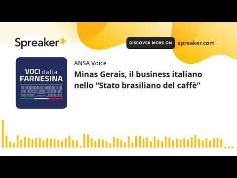 Minas Gerais, il business italiano nello “Stato brasiliano del caffè”