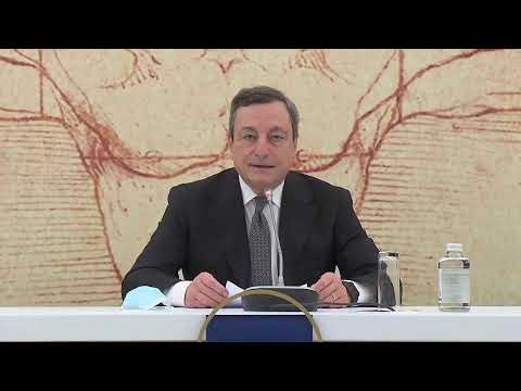 Turismo, il Presidente Draghi introduce la conferenza stampa sulla riunione ministeriale G20