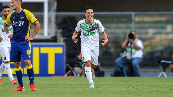 Il Sassuolo espugna Verona e vince 3-2