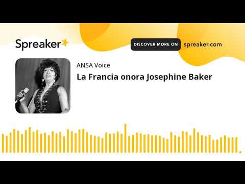 La Francia onora Josephine Baker