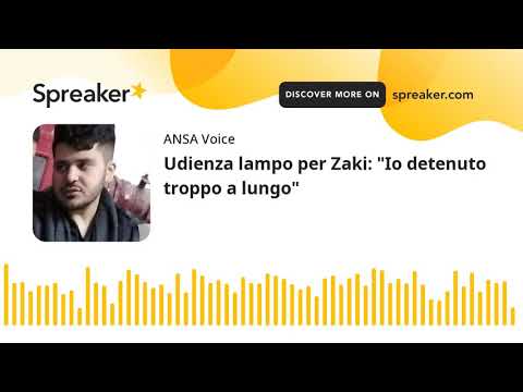 Udienza lampo per Zaki: “Io detenuto troppo a lungo”