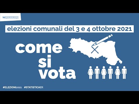 Elezioni amministrative 2021 – Come si vota