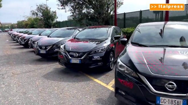 Mobilità elettrica, in Sicilia 98 Nissan Leaf per Sibeg