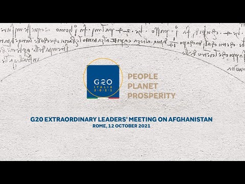 #G20 straordinario sull’Afghanistan, conferenza stampa del Presidente Draghi