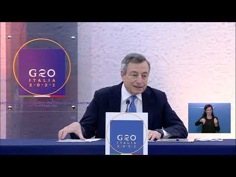 #G20 straordinario sull’Afghanistan, conferenza stampa del Presidente Draghi (audio originale)