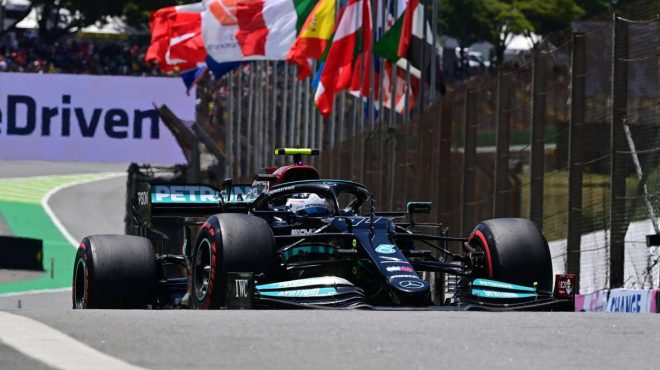 Bottas conquista qualifica sprint del Gp del Brasile