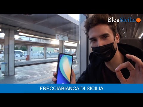 A bordo del primo Frecciabianca in Sicilia