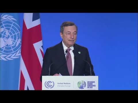 Intervento del Presidente Draghi al “#COP26 World Leaders Summit”