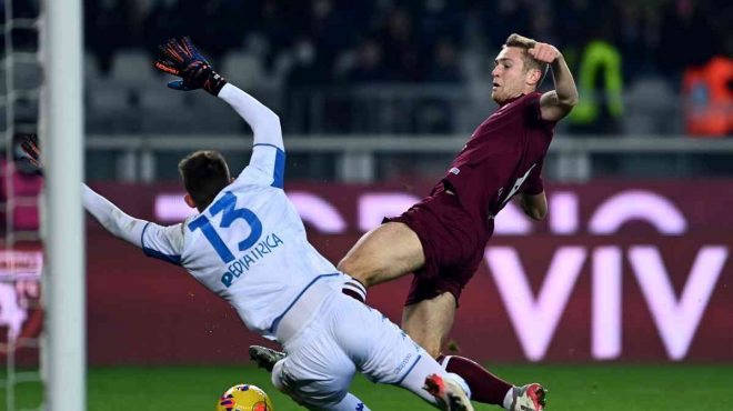 Il Torino si fa rimontare, finisce 2-2 contro l’Empoli