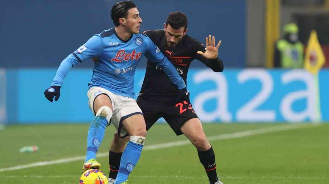 Milan battuto 1-0 dal Napoli, Inter campione d’inverno