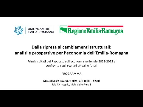 Dalla ripresa ai cambiamenti strutturali: analisi e prospettive per l’economia dell’Emilia-Romagna