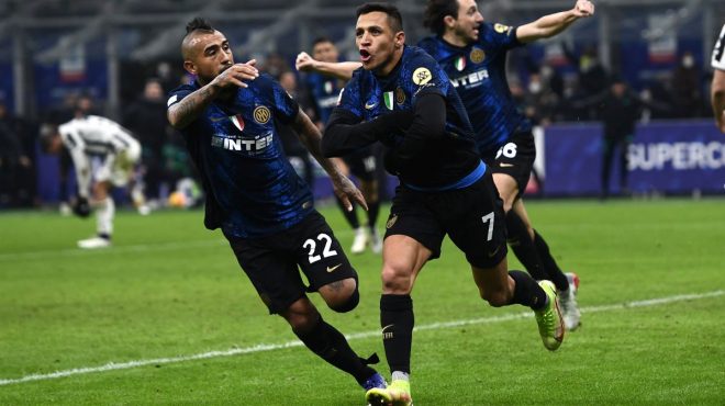 Supercoppa all’Inter, Sanchez beffa la Juventus al 120′