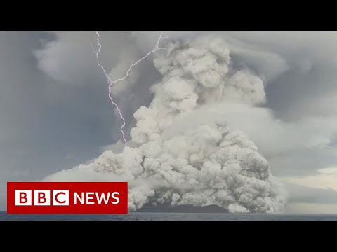 Tonga tsunami cuts off nearly all island communications – BBC News