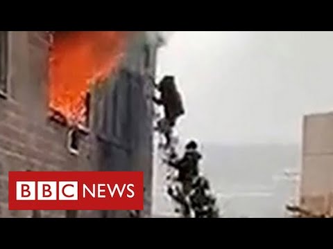 Nine children among 19 dead in New York apartment fire – BBC News