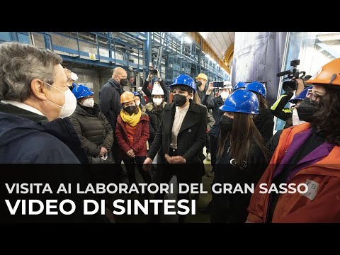 Visita ai Laboratori Nazionali del Gran Sasso dell’INFN (video di sintesi)