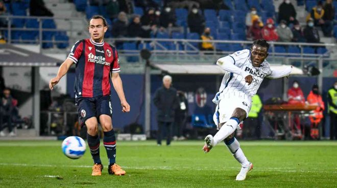 L’Atalanta torna a vincere, Cissè gela il Bologna