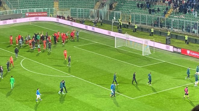 Italia-Macedonia 0-1, azzurri fuori dal Mondiale