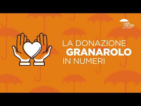 Dare per Fare,  la donazione Granarolo in numeri