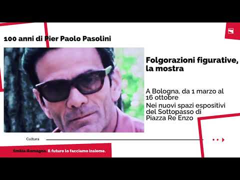 Folgorazioni figurative, la mostra su Pier Paolo Pasolini a 100 anni dalla nascita