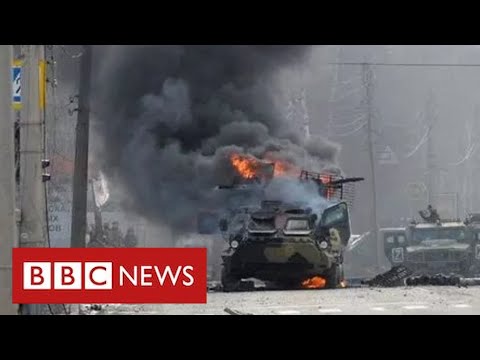 Russia accused of using cluster bombs as fighting rages in Ukraine’s cities – BBC News