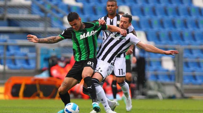 Nuytinck risponde a Scamacca, 1-1 fra Sassuolo e Udinese