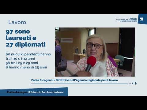 124 nuovi assunti all’Agenzia regionale per il lavoro