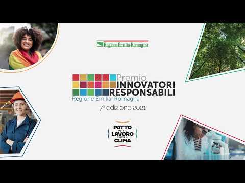 Il premio innovatori responsabili della Regione Emilia-Romagna