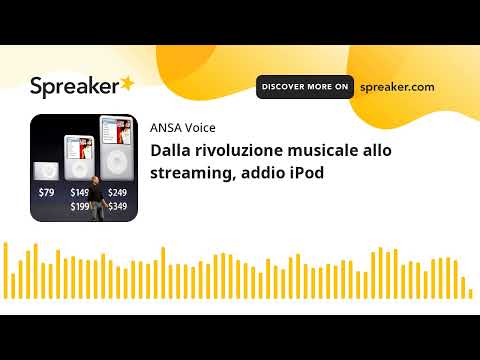 Dalla rivoluzione musicale allo streaming, addio iPod