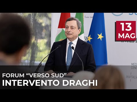 Il Presidente Draghi interviene al Forum “Verso Sud”