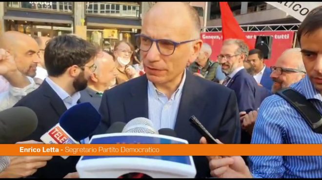 Letta “Tutti uniti con il governo o faremo regalo a Putin”