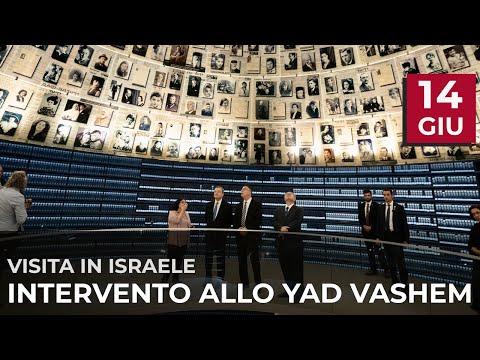 Il Presidente Draghi interviene allo Yad Vashem di Gerusalemme