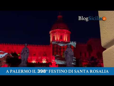 A Palermo il 398° Festino di Santa Rosalia