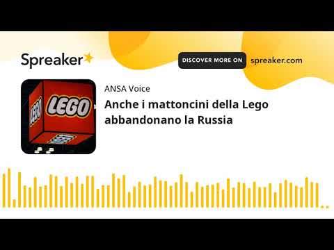 Anche i mattoncini della Lego abbandonano la Russia