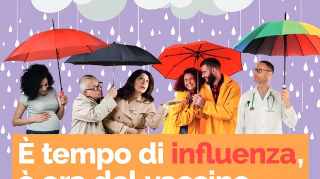 Dal 24 ottobre al via la vaccinazione antinfluenzale