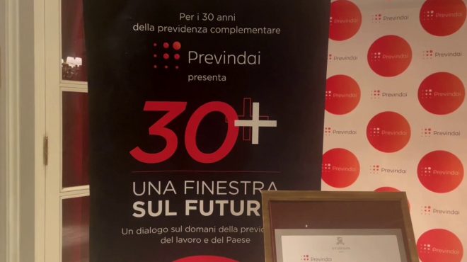 Previndai celebra i 30 anni della previdenza complementare