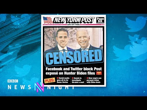 Why did Twitter suppress stories about Hunter Biden before the 2020 US election? – BBC Newsnight