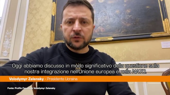 Zelensky “Servono progressi tangibili nell’adesione all’Ue”