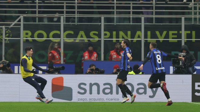 Inter in semifinale, il gol di Darmian elimina l’Atalanta