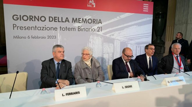 Shoah, alla Stazione Centrale di Milano un totem per non dimenticare