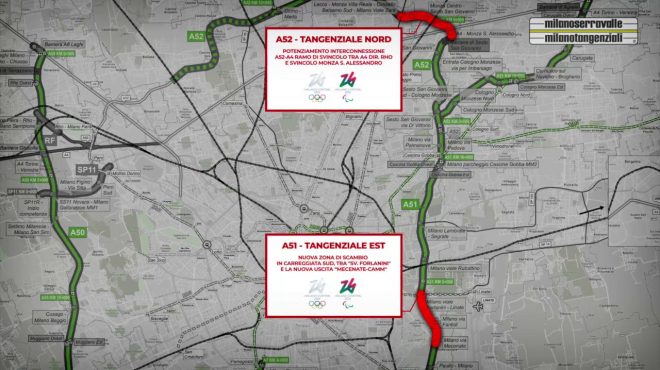 Milano Serravalle migliora la viabilità in vista delle Olimpiadi