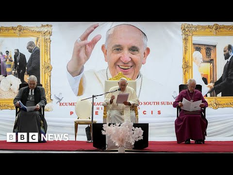 Pope Francis visits South Sudan on ‘pilgrimage of peace’ – BBC News